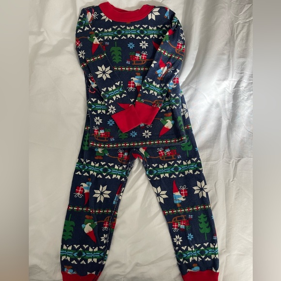Pyjama Hanna Andersson En Coton Bio - Motif Noël - Taille 3T - Très Bon état